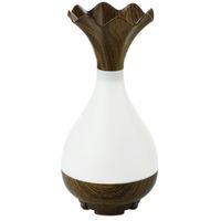 Crystal Aire Flower Dark Wooden Aroma Diffuser